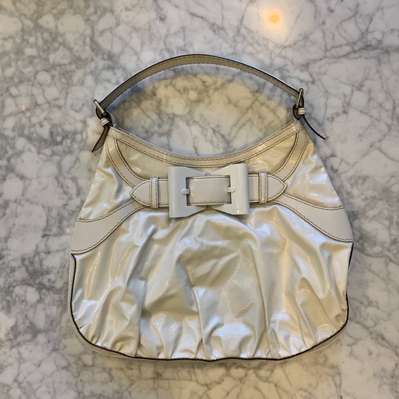 Authentic Gucci Dialux Coated Canvas Hobo Bag - Picture 2 of 8